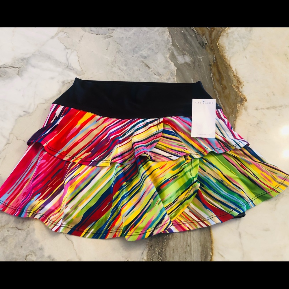 ❤️💙💚 Faye + Florie Skort 💚💙❤️